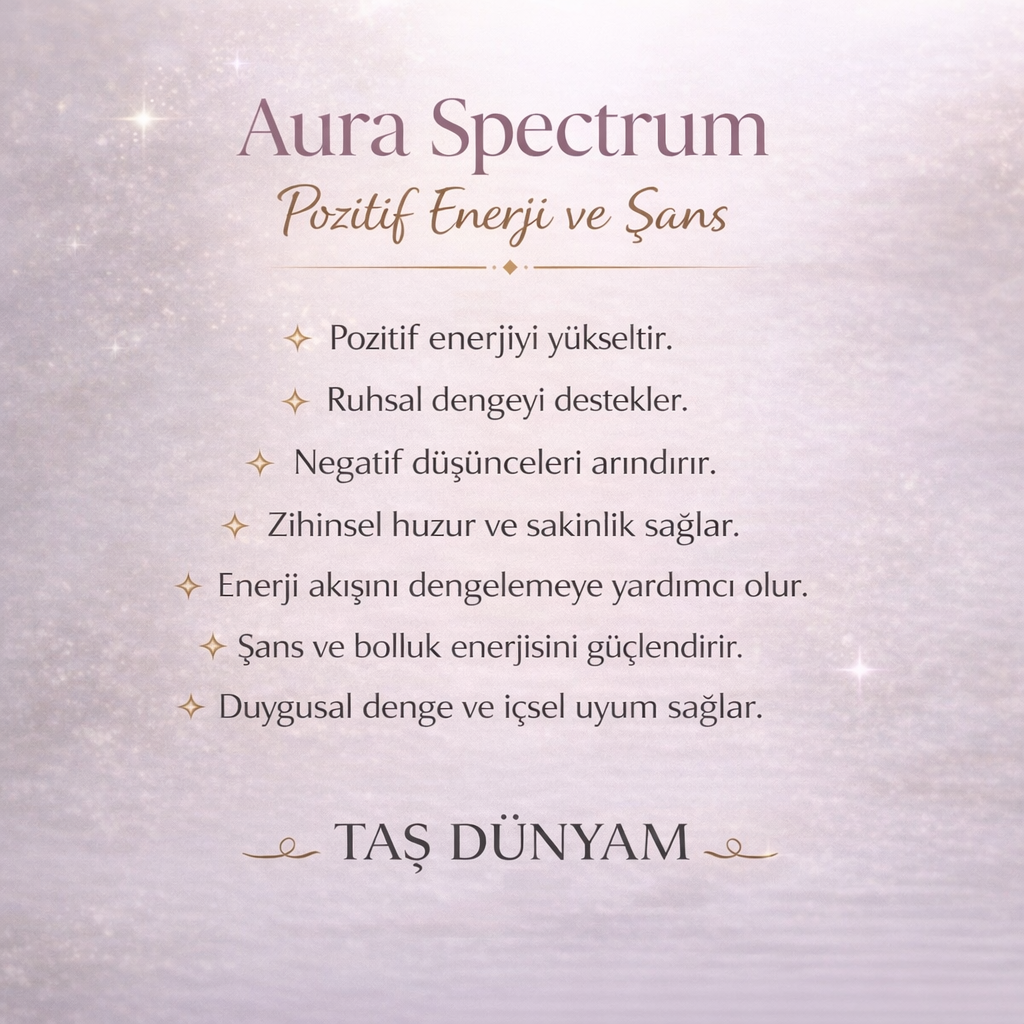 Aura Spectrum – Pozitif Enerji ve Şans Bilekliği